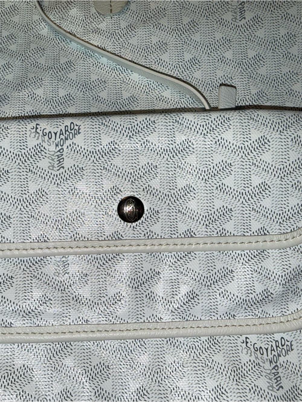 Goyard White St Louis Tote - Picture 3 of 10